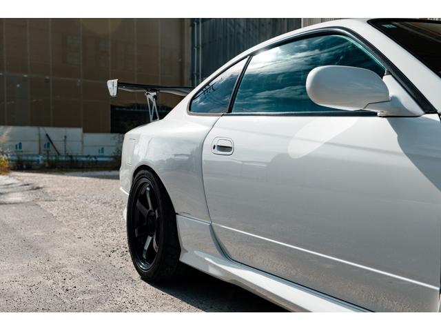 シルビア スペックRエアロ BRIDEシート SARDラジエーター X-TREMEワイドフェンダー CUSCOタワーバー HKSマフラー HKS車高調 R33キャリパー Defi追加メーター ブーストコントローラー(19枚目)