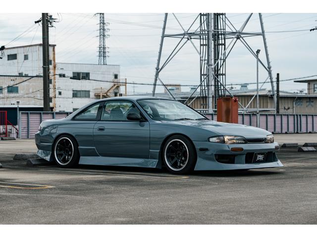 シルビア K’s 社外エアロ(F/S/R)Sparcoステアリング FRPボンネット HKSエアクリ 社外砲弾マフラー RGパワーラジエーター クスコ車高調 ORIGIN 17inchAW ADVANタイヤ(3枚目)