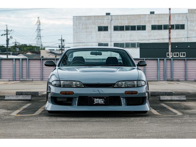 シルビア K’s 社外エアロ(F/S/R)Sparcoステアリング FRPボンネット HKSエアクリ 社外砲弾マフラー RGパワーラジエーター クスコ車高調 ORIGIN 17inchAW ADVANタイヤ(4枚目)