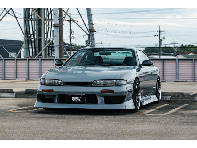 シルビア K’s 社外エアロ(F/S/R)Sparcoステアリング FRPボンネット HKSエアクリ 社外砲弾マフラー RGパワーラジエーター クスコ車高調 ORIGIN 17inchAW ADVANタイヤ(6枚目)