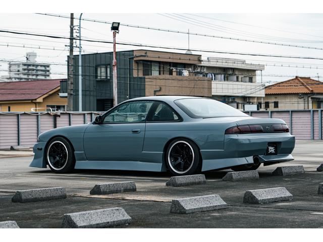 シルビア K’s 社外エアロ(F/S/R)Sparcoステアリング FRPボンネット HKSエアクリ 社外砲弾マフラー RGパワーラジエーター クスコ車高調 ORIGIN 17inchAW ADVANタイヤ(8枚目)