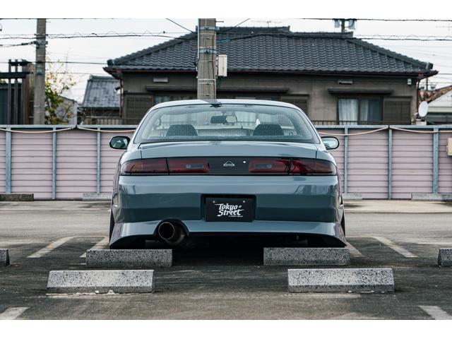 シルビア K’s 社外エアロ(F/S/R)Sparcoステアリング FRPボンネット HKSエアクリ 社外砲弾マフラー RGパワーラジエーター クスコ車高調 ORIGIN 17inchAW ADVANタイヤ(9枚目)