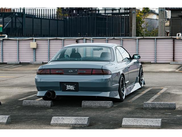 シルビア K’s 社外エアロ(F/S/R)Sparcoステアリング FRPボンネット HKSエアクリ 社外砲弾マフラー RGパワーラジエーター クスコ車高調 ORIGIN 17inchAW ADVANタイヤ(10枚目)