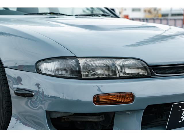 シルビア K’s 社外エアロ(F/S/R)Sparcoステアリング FRPボンネット HKSエアクリ 社外砲弾マフラー RGパワーラジエーター クスコ車高調 ORIGIN 17inchAW ADVANタイヤ(14枚目)