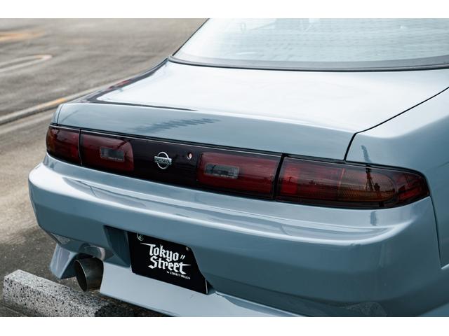 シルビア K’s 社外エアロ(F/S/R)Sparcoステアリング FRPボンネット HKSエアクリ 社外砲弾マフラー RGパワーラジエーター クスコ車高調 ORIGIN 17inchAW ADVANタイヤ(26枚目)