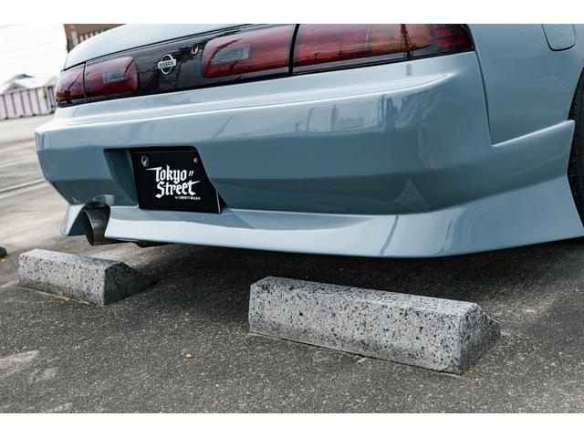 シルビア K’s 社外エアロ(F/S/R)Sparcoステアリング FRPボンネット HKSエアクリ 社外砲弾マフラー RGパワーラジエーター クスコ車高調 ORIGIN 17inchAW ADVANタイヤ(28枚目)