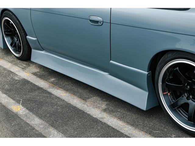 シルビア K’s 社外エアロ(F/S/R)Sparcoステアリング FRPボンネット HKSエアクリ 社外砲弾マフラー RGパワーラジエーター クスコ車高調 ORIGIN 17inchAW ADVANタイヤ(32枚目)