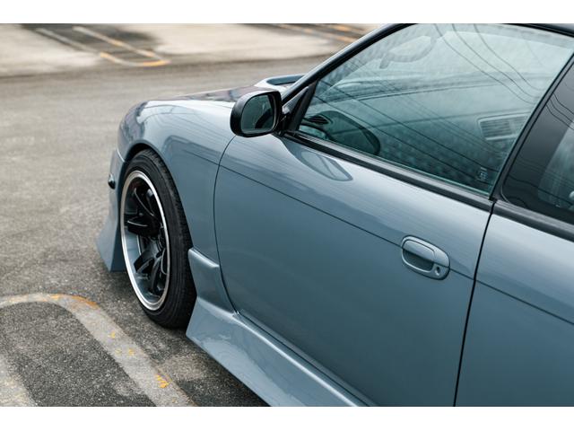 シルビア K’s 社外エアロ(F/S/R)Sparcoステアリング FRPボンネット HKSエアクリ 社外砲弾マフラー RGパワーラジエーター クスコ車高調 ORIGIN 17inchAW ADVANタイヤ(33枚目)