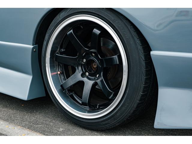 シルビア K’s 社外エアロ(F/S/R)Sparcoステアリング FRPボンネット HKSエアクリ 社外砲弾マフラー RGパワーラジエーター クスコ車高調 ORIGIN 17inchAW ADVANタイヤ(34枚目)