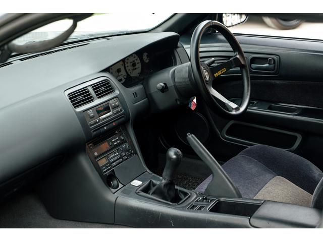 シルビア K’s 社外エアロ(F/S/R)Sparcoステアリング FRPボンネット HKSエアクリ 社外砲弾マフラー RGパワーラジエーター クスコ車高調 ORIGIN 17inchAW ADVANタイヤ(39枚目)