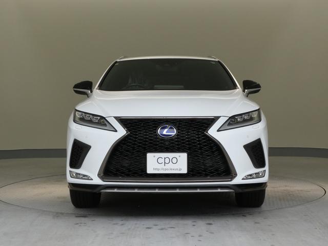 RX RX450h Fスポーツ ムーンルーフ 三眼ヘッドライト パーキングサポートブレーキ ブラインドスポットモニター パノラミックビューモニター セカンドシートヒーター セカンドパワーシート スペアタイア ルーフレール ITS付き(11枚目)