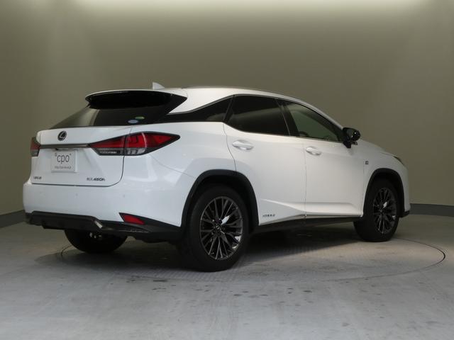 RX RX450h Fスポーツ ムーンルーフ 三眼ヘッドライト パーキングサポートブレーキ ブラインドスポットモニター パノラミックビューモニター セカンドシートヒーター セカンドパワーシート スペアタイア ルーフレール ITS付き(16枚目)