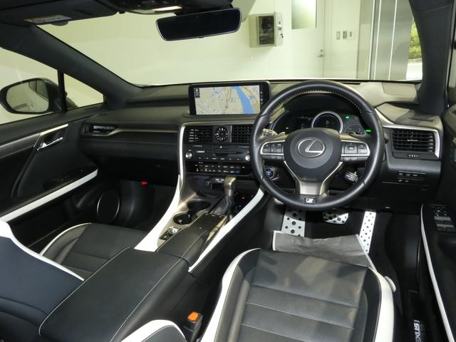 RX RX450h Fスポーツ ムーンルーフ 三眼ヘッドライト パーキングサポートブレーキ ブラインドスポットモニター パノラミックビューモニター セカンドシートヒーター セカンドパワーシート スペアタイア ルーフレール ITS付き(19枚目)