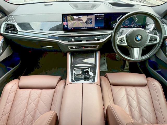 Ｘ６ ｘＤｒｉｖｅ　３５ｄ　Ｍスポーツ　純正ＨＤＤナビ地デジＴＶ・チャコールレザーシート・パノラマサンルーフ・ＡｐｐｌｅＣａｒＰｌａｙ・アンビエントライト・ハンズオフ・カーブドディスプレイ・電動リアゲート・全方位カメラ・ミラーＥＴＣ（19枚目）