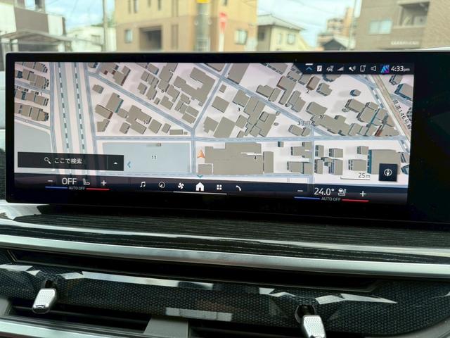 Ｘ６ ｘＤｒｉｖｅ　３５ｄ　Ｍスポーツ　純正ＨＤＤナビ地デジＴＶ・チャコールレザーシート・パノラマサンルーフ・ＡｐｐｌｅＣａｒＰｌａｙ・アンビエントライト・ハンズオフ・カーブドディスプレイ・電動リアゲート・全方位カメラ・ミラーＥＴＣ（33枚目）