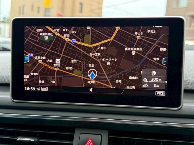 Ａ４アバント ２．０ＴＦＳＩ　純正ＨＤＤナビ地デジＴＶ　サンルーフ　バックカメラ　電動リアゲート　衝突回避警告　純正１７インチアルミホイール　クリアランスソナー　クルーズコントロール（15枚目）