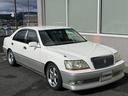 クラウンマジェスタ 4.0Cタイプ 17マジェスタ後期 V8エンジン ローダウン 車高調交換済 18インチAW+新品タイヤ 走行距離5.6万キロ 定番ホワイト2トン ベージュ内装 ヘッドアップディスプレイ 電動サンシェード キセノン(4枚目)