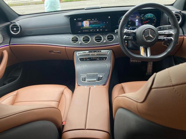 Eクラスステーションワゴン E300 ステーションワゴン スポーツ AMGスポーツ エクスクルージブ AMGスポーツ EXP 19インチAW 全周囲カメラ ETC ドラレコ フルセグTVナビ LEDヘッドライト アダプティブクルーズ(55枚目)