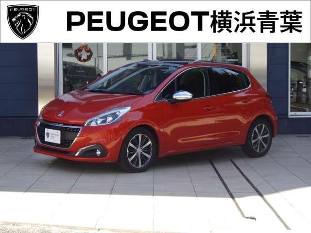プジョー 208 アリュール シエロパッケージ 純正ナビ ETCの中古