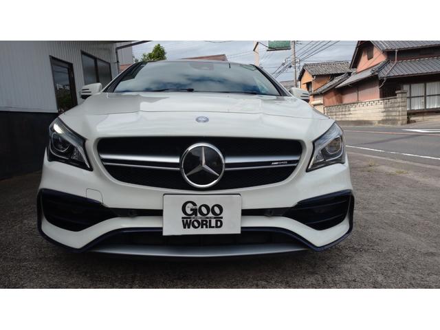 ＣＬＡクラス シューティングブレーク ＣＬＡ４５　４マチック　シューティングブレーク　後期モデル　レーダーセーフティＰＫＧ　パノラマスライディングルーフ　Ｇナビ　ＴＶ　バックカメラ　黒革　シートヒーター　パワーシート　ＬＥＤヘッドライト　１８インチＡＷ　キーレスゴー　パワーバックドア（2枚目）