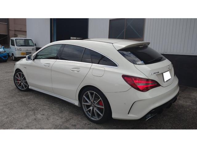 ＣＬＡクラス シューティングブレーク ＣＬＡ４５　４マチック　シューティングブレーク　後期モデル　レーダーセーフティＰＫＧ　パノラマスライディングルーフ　Ｇナビ　ＴＶ　バックカメラ　黒革　シートヒーター　パワーシート　ＬＥＤヘッドライト　１８インチＡＷ　キーレスゴー　パワーバックドア（6枚目）