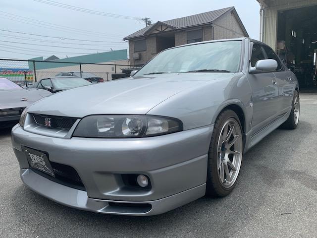 スカイライン ＧＴ－Ｒオーテックバージョン４０ｔｈアニバー　ＮＩＳＭＯ３２０ｋｍスケールコンビネーションメーター　ＮＩＳＭＯサブメーター　ＴＥＩＮ車高調　ＷＥＤＳ１８インチＡＷ　社外マフラー　ブレンボブレーキキャリパー　ターボタイマー　タイミングベルト交換済（6枚目）