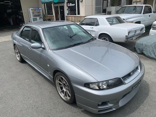 スカイライン ＧＴ－Ｒオーテックバージョン４０ｔｈアニバー　ＮＩＳＭＯ３２０ｋｍスケールコンビネーションメーター　ＮＩＳＭＯサブメーター　ＴＥＩＮ車高調　ＷＥＤＳ１８インチＡＷ　社外マフラー　ブレンボブレーキキャリパー　ターボタイマー　タイミングベルト交換済（48枚目）