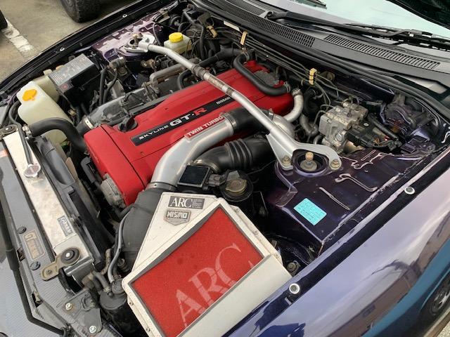 スカイライン GT-R Vスペック RAYS18AW フロントレカロシート NISMO320kmメーター NISMO3連メーター HKSブーストコントローラー HKSターボタイマー DefiアドバンスBFメーター&コントロールユニット(62枚目)