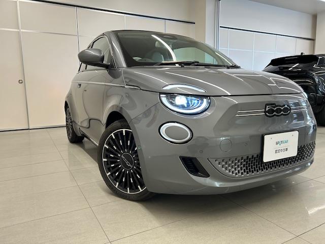 500e オープン ETC2.0車載器、電動開閉式ソフトトップ、レザーシート、シートヒーター(前席)、アダプティブクルーズコントロール、アイシンナビゲーションシステム、リアパーキングカメラ、360°ドライブレコーダー(13枚目)