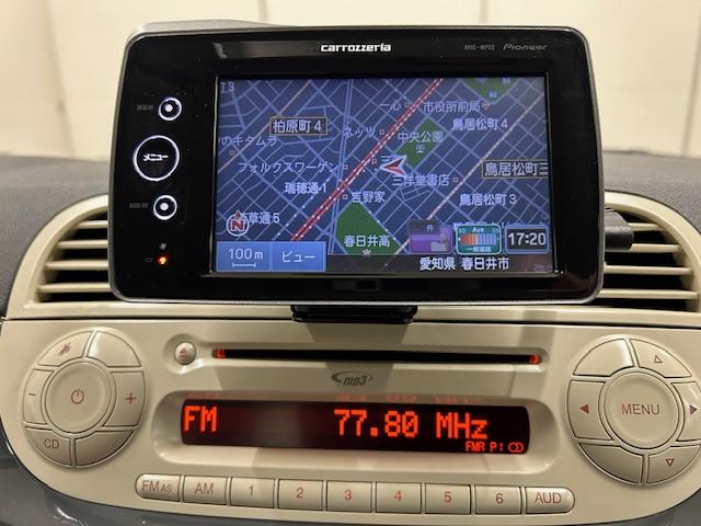 ５００ １．２　ポップ　ワンオーナー、カロッツェリアポータブルナビ、ドライブレコーダーフロント、ＥＴＣ車載器（5枚目）