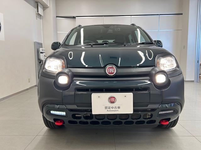 パンダ クロス　４×４　限定１００台フォレスタグリーン６ＭＴ、前席シートヒーター、ＬＥＤアディショナルリアゲート、ドライブモードセレクター、純正ＥＴＣ、純正ＦＲドラレコ、オートライト、フロントフォグランプ、レインセンサー（15枚目）