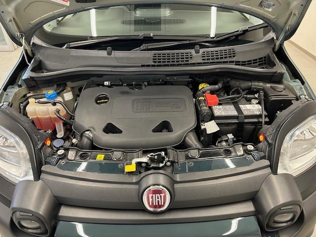 パンダ クロス　４×４　限定１００台フォレスタグリーン６ＭＴ、前席シートヒーター、ＬＥＤアディショナルリアゲート、ドライブモードセレクター、純正ＥＴＣ、純正ＦＲドラレコ、オートライト、フロントフォグランプ、レインセンサー（39枚目）