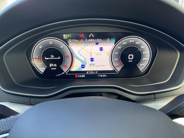 Ａ４ ４０ＴＤＩクワトロ　Ｓライン　元デモカー　ブラックスタイリングパッケージ　Ａｕｄｉｓｐｏｒｔ１９インチホイール　マトリクスＬＥＤヘッドライト　アダプティブクルーズコントロール（6枚目）