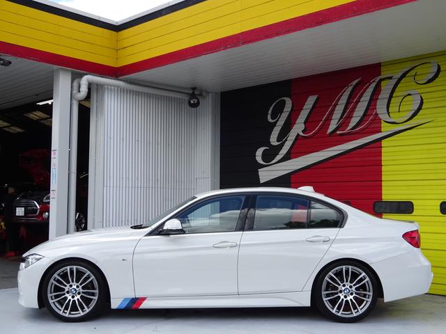 320d Mスポーツ 後期モデル ローダウン 純正19インチAW LEDヘッドライト 黒革シート シートヒーター インテリジェントセーフティ 純正ナビ バックカメラ(29枚目)
