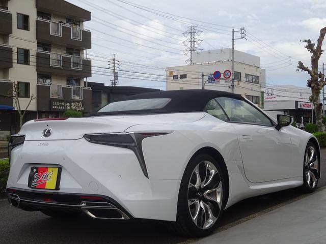 ＬＣ ＬＣ５００　コンバーチブル　ユーザー買取車・新車保証・赤革シート・２１ＡＷ・ドライブレコーダー・シートヒーター＆シートクーラー・ステアリングヒーター・フルセグＴＶ・ヘッドアップディスプレイ・トヨタセーフティセンス（39枚目）