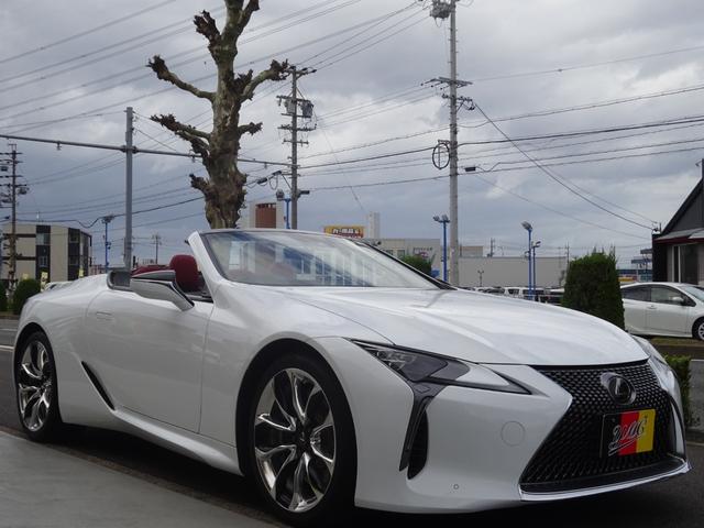 ＬＣ ＬＣ５００　コンバーチブル　ユーザー買取車・新車保証・赤革シート・２１ＡＷ・ドライブレコーダー・シートヒーター＆シートクーラー・ステアリングヒーター・フルセグＴＶ・ヘッドアップディスプレイ・トヨタセーフティセンス（42枚目）