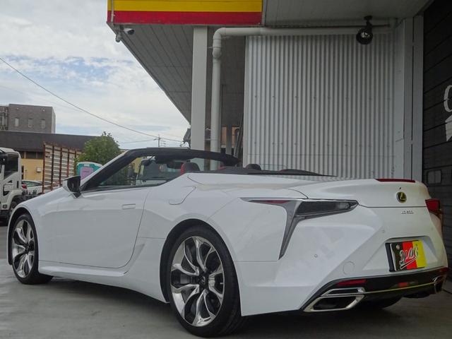 ＬＣ ＬＣ５００　コンバーチブル　ユーザー買取車・新車保証・赤革シート・２１ＡＷ・ドライブレコーダー・シートヒーター＆シートクーラー・ステアリングヒーター・フルセグＴＶ・ヘッドアップディスプレイ・トヨタセーフティセンス（44枚目）