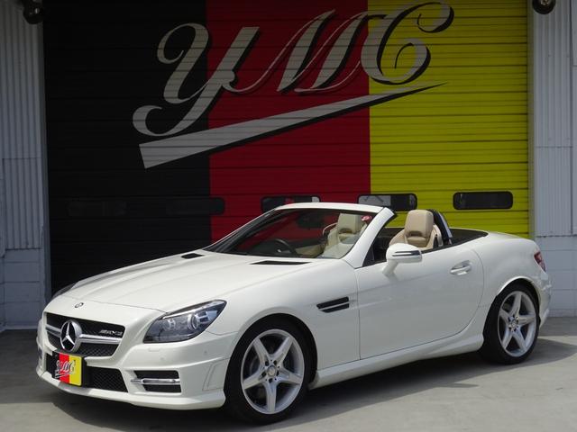 ＳＬＫ ＳＬＫ２００ブルーエフィシェンシー　ユーザー買取車　ＡＭＧスポーツＰＫＧ　メモリー付きベージュ革パワーシート　シートヒーター　エアスカーフ　純ナビ＆ＴＶ　純正１８ＡＷ　クルコン　パドルシフト　ＥＴＣ（4枚目）