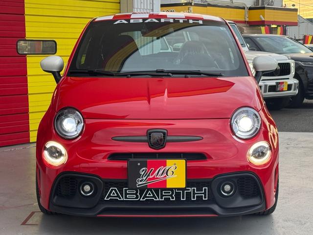 アバルト５９５ コンペティツィオーネ　後期モデル　左ハンドル　５速ミッション　ラルグス全長式車高調　社外メモリーナビ＆フルセグ　バックカメラ　デジタルインナーミラー　ルーフデカール　ドラレコ（25枚目）