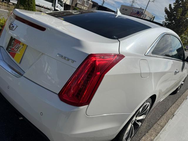 キャデラックＡＴＳクーペ プレミアム　ユーザー買取車　左ハンドル　白革シート　サンルーフ　純正１８インチＡＷ社外ナビ　バックカメラ　パーキングセンサー　ＥＴＣ（38枚目）