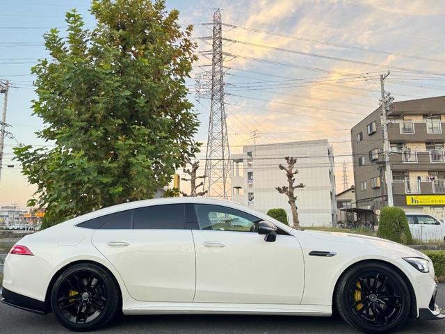 GT 4ドアクーペ 43 4マチック+ ユーザー買取車 KW車高調 フロントスポイラー リアスプリッター RSP エクスクルーシブPKG HUD ブルメスター 黒革シート  シートヒーター&クーラー 純正ナビ 全方位カメラ Bカメラ(34枚目)