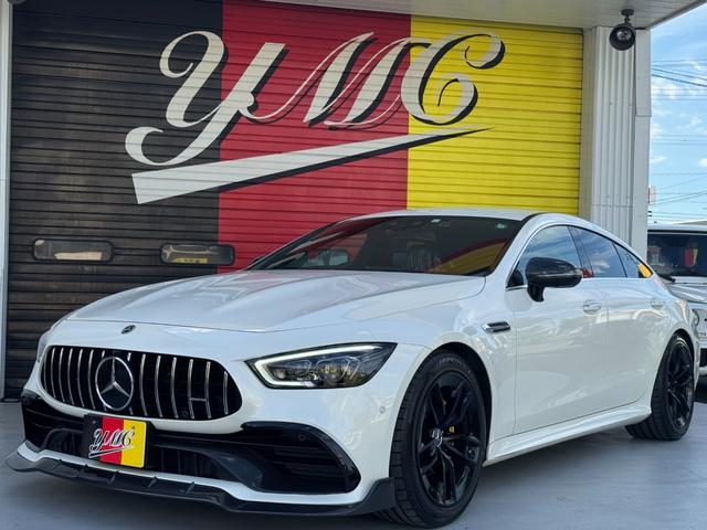 GT 4ドアクーペ 43 4マチック+ ユーザー買取車 KW車高調 フロントスポイラー リアスプリッター RSP エクスクルーシブPKG HUD ブルメスター 黒革シート  シートヒーター&クーラー 純正ナビ 全方位カメラ Bカメラ(37枚目)