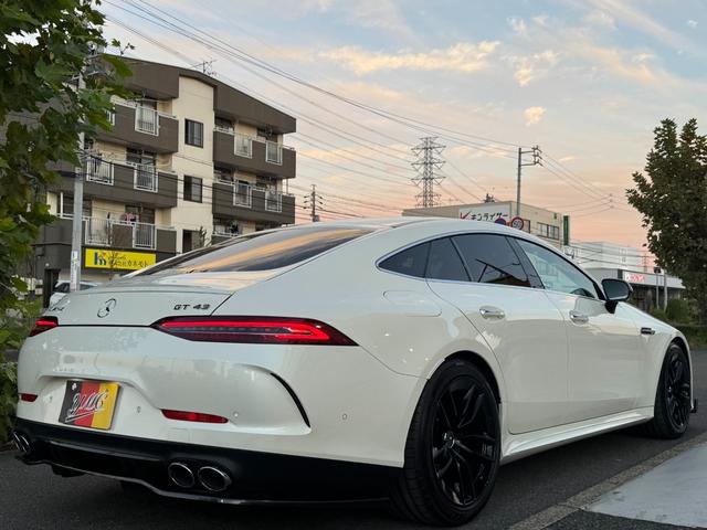 GT 4ドアクーペ 43 4マチック+ ユーザー買取車 KW車高調 フロントスポイラー リアスプリッター RSP エクスクルーシブPKG HUD ブルメスター 黒革シート  シートヒーター&クーラー 純正ナビ 全方位カメラ Bカメラ(38枚目)