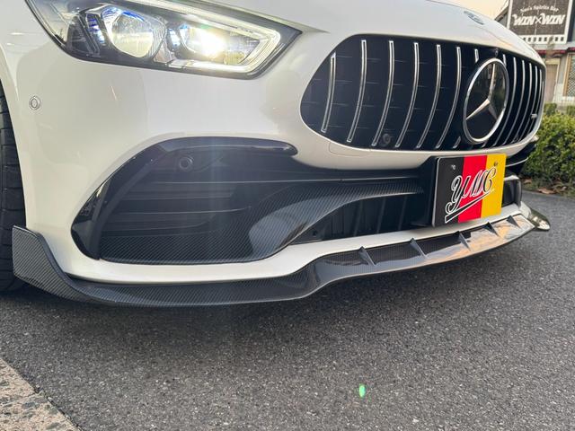 GT 4ドアクーペ 43 4マチック+ ユーザー買取車 KW車高調 フロントスポイラー リアスプリッター RSP エクスクルーシブPKG HUD ブルメスター 黒革シート  シートヒーター&クーラー 純正ナビ 全方位カメラ Bカメラ(44枚目)