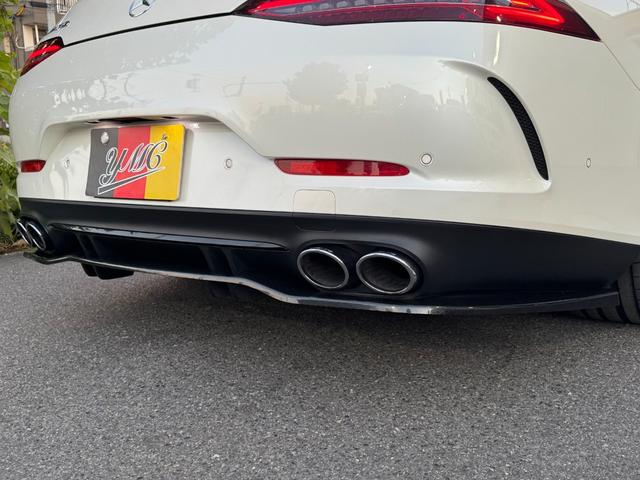 GT 4ドアクーペ 43 4マチック+ ユーザー買取車 KW車高調 フロントスポイラー リアスプリッター RSP エクスクルーシブPKG HUD ブルメスター 黒革シート  シートヒーター&クーラー 純正ナビ 全方位カメラ Bカメラ(45枚目)