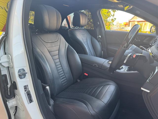 Sクラス S400d 後期 AMGラインプラス レザーエクスクルーシブPKG ベーシックPKG ブルメスター カールソン20インチAW サンルーフ ローダウン 黒革シート シートヒーター&ベンチレーション 純正ナビTV(21枚目)