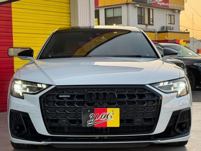 A8 55TFSIクワトロ ワンオーナー SラインPKG コンフォートPKG ブラックスタイリングPKG オプション21インチAW サンルーフ BANG&OLUFSENスピーカー 茶革シート ベンチレーション エアサス(37枚目)