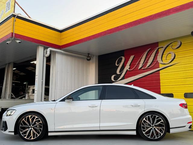 A8 55TFSIクワトロ ワンオーナー SラインPKG コンフォートPKG ブラックスタイリングPKG オプション21インチAW サンルーフ BANG&OLUFSENスピーカー 茶革シート ベンチレーション エアサス(38枚目)