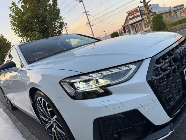 A8 55TFSIクワトロ ワンオーナー SラインPKG コンフォートPKG ブラックスタイリングPKG オプション21インチAW サンルーフ BANG&OLUFSENスピーカー 茶革シート ベンチレーション エアサス(47枚目)