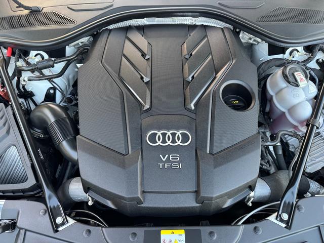 A8 55TFSIクワトロ ワンオーナー SラインPKG コンフォートPKG ブラックスタイリングPKG オプション21インチAW サンルーフ BANG&OLUFSENスピーカー 茶革シート ベンチレーション エアサス(50枚目)